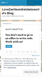 Mobile Screenshot of love2writeandrelatetoworld.wordpress.com