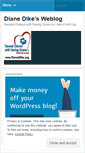 Mobile Screenshot of dianedike.wordpress.com