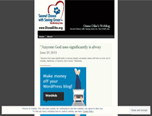 Tablet Screenshot of dianedike.wordpress.com