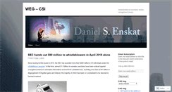 Desktop Screenshot of danielenskat.wordpress.com