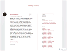 Tablet Screenshot of aniblogtourney.wordpress.com