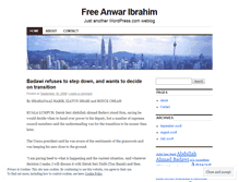 Tablet Screenshot of freeanwar.wordpress.com