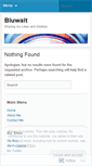 Mobile Screenshot of bluwait.wordpress.com