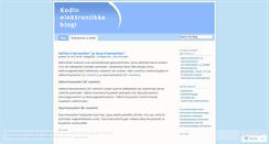 Desktop Screenshot of kodinelektroniikka.wordpress.com