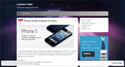 Desktop Screenshot of fadel32.wordpress.com