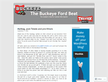 Tablet Screenshot of buckeyeford.wordpress.com