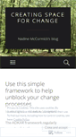 Mobile Screenshot of nadinemccormick.wordpress.com
