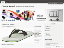 Tablet Screenshot of classicsandal.wordpress.com