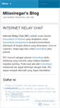 Mobile Screenshot of milasiregar.wordpress.com