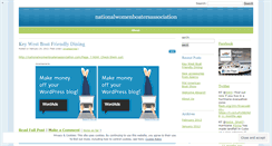 Desktop Screenshot of nationalwomenboatersassociation.wordpress.com