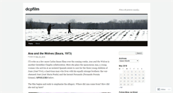 Desktop Screenshot of dcpfilm.wordpress.com