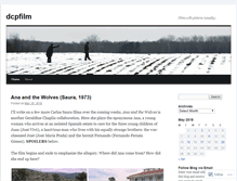 Tablet Screenshot of dcpfilm.wordpress.com