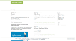 Desktop Screenshot of mezbah1.wordpress.com