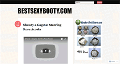 Desktop Screenshot of bestsexybooty.wordpress.com