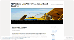 Desktop Screenshot of midlandaircadets.wordpress.com