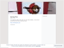 Tablet Screenshot of hockeyschlock.wordpress.com