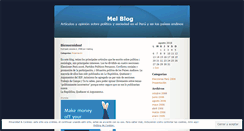 Desktop Screenshot of melblog.wordpress.com