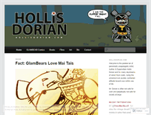 Tablet Screenshot of hollisdorian.wordpress.com