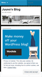 Mobile Screenshot of juus.wordpress.com