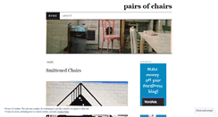Desktop Screenshot of pairsofchairs.wordpress.com