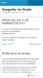 Mobile Screenshot of geografiauno.wordpress.com
