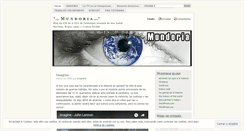 Desktop Screenshot of mundoria.wordpress.com