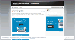 Desktop Screenshot of mzsoft.wordpress.com