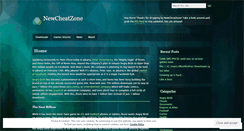 Desktop Screenshot of newcheatzone.wordpress.com