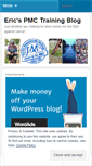 Mobile Screenshot of erics2009pmc.wordpress.com
