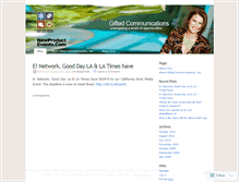Tablet Screenshot of giftlistmedia.wordpress.com