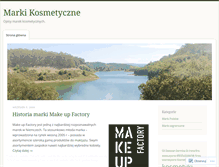 Tablet Screenshot of marki2kosmetyczne.wordpress.com