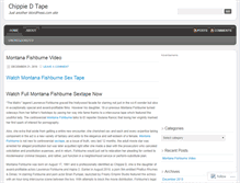 Tablet Screenshot of fishburnesextape.wordpress.com