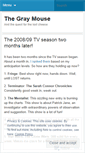 Mobile Screenshot of graymouse.wordpress.com