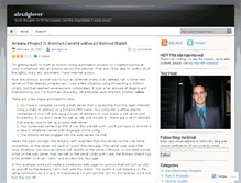 Tablet Screenshot of alexdglover.wordpress.com