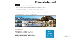 Desktop Screenshot of desarrollointegral.wordpress.com