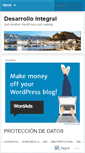 Mobile Screenshot of desarrollointegral.wordpress.com