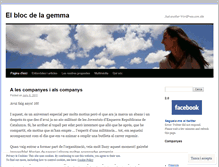 Tablet Screenshot of gemmalago.wordpress.com