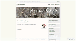 Desktop Screenshot of pedalclan.wordpress.com