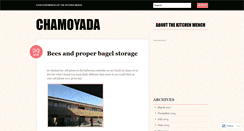 Desktop Screenshot of chamoyada.wordpress.com