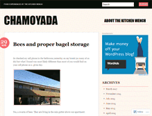 Tablet Screenshot of chamoyada.wordpress.com