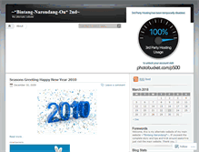 Tablet Screenshot of bintangnarondang.wordpress.com