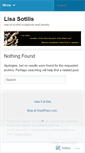 Mobile Screenshot of lisasotilis.wordpress.com