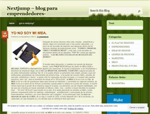 Tablet Screenshot of nextjumpblog.wordpress.com