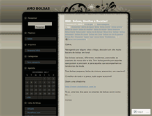 Tablet Screenshot of amobolsas.wordpress.com