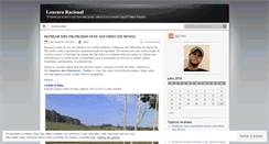 Desktop Screenshot of loucuraracional.wordpress.com