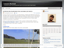Tablet Screenshot of loucuraracional.wordpress.com