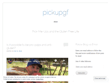 Tablet Screenshot of pickupgf.wordpress.com