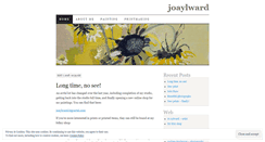 Desktop Screenshot of joaylward.wordpress.com