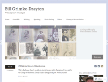 Tablet Screenshot of grimke.wordpress.com