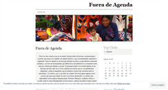 Desktop Screenshot of fueradeagenda.wordpress.com